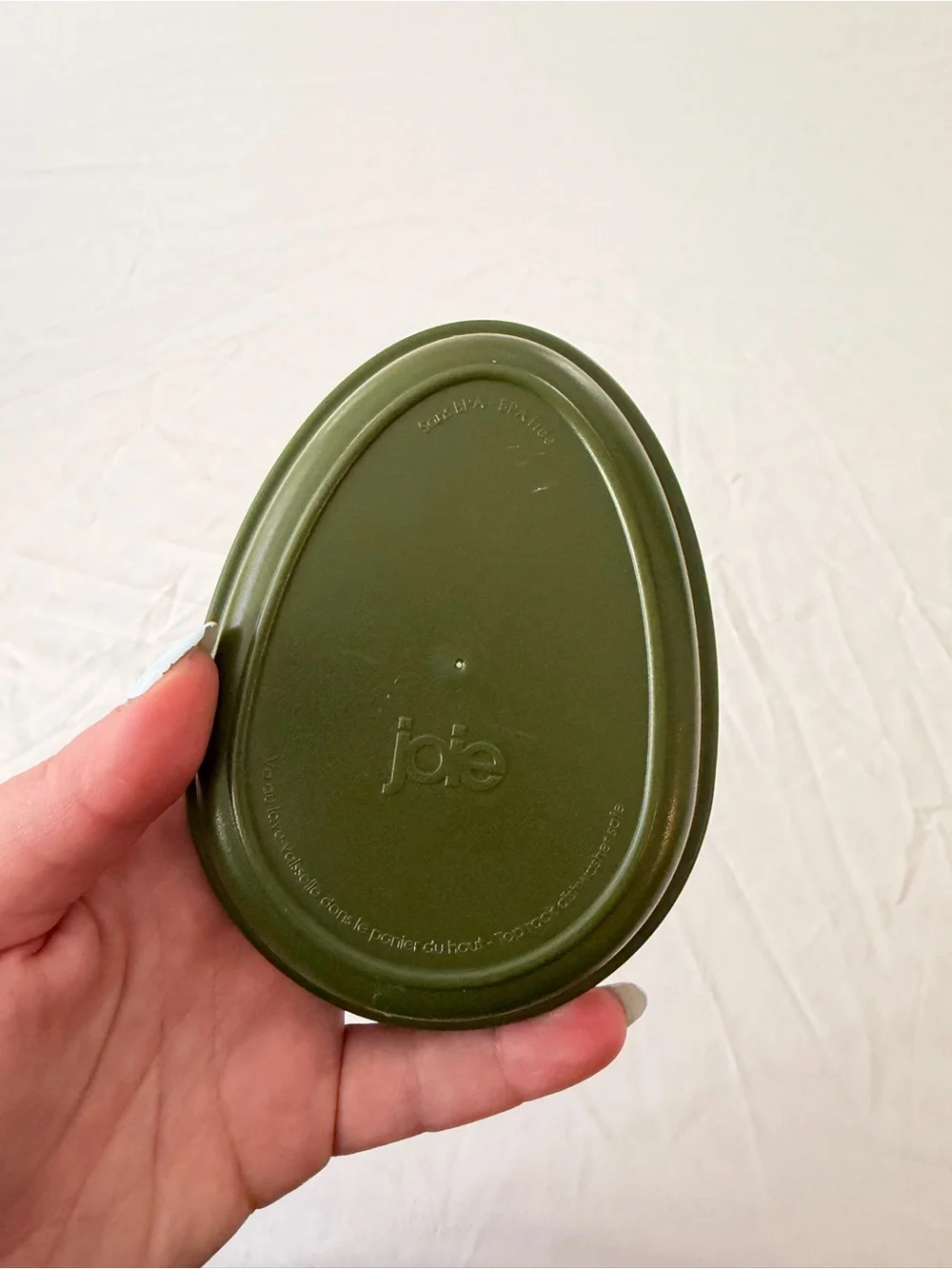 Joie Olive Green Avocado Storage Container